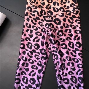 Goldsheep leopard leggings
